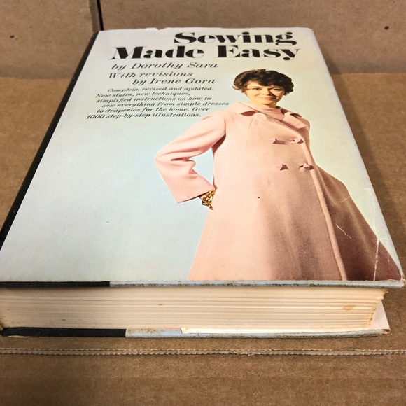 Vintage 1960's Sewing Made Easy Hardcover Book, Dorothy Sara, complete updated - Picture 2 of 12